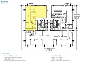 8333 Douglas Ave, Dallas, TX for rent Floor Plan- Image 1 of 1