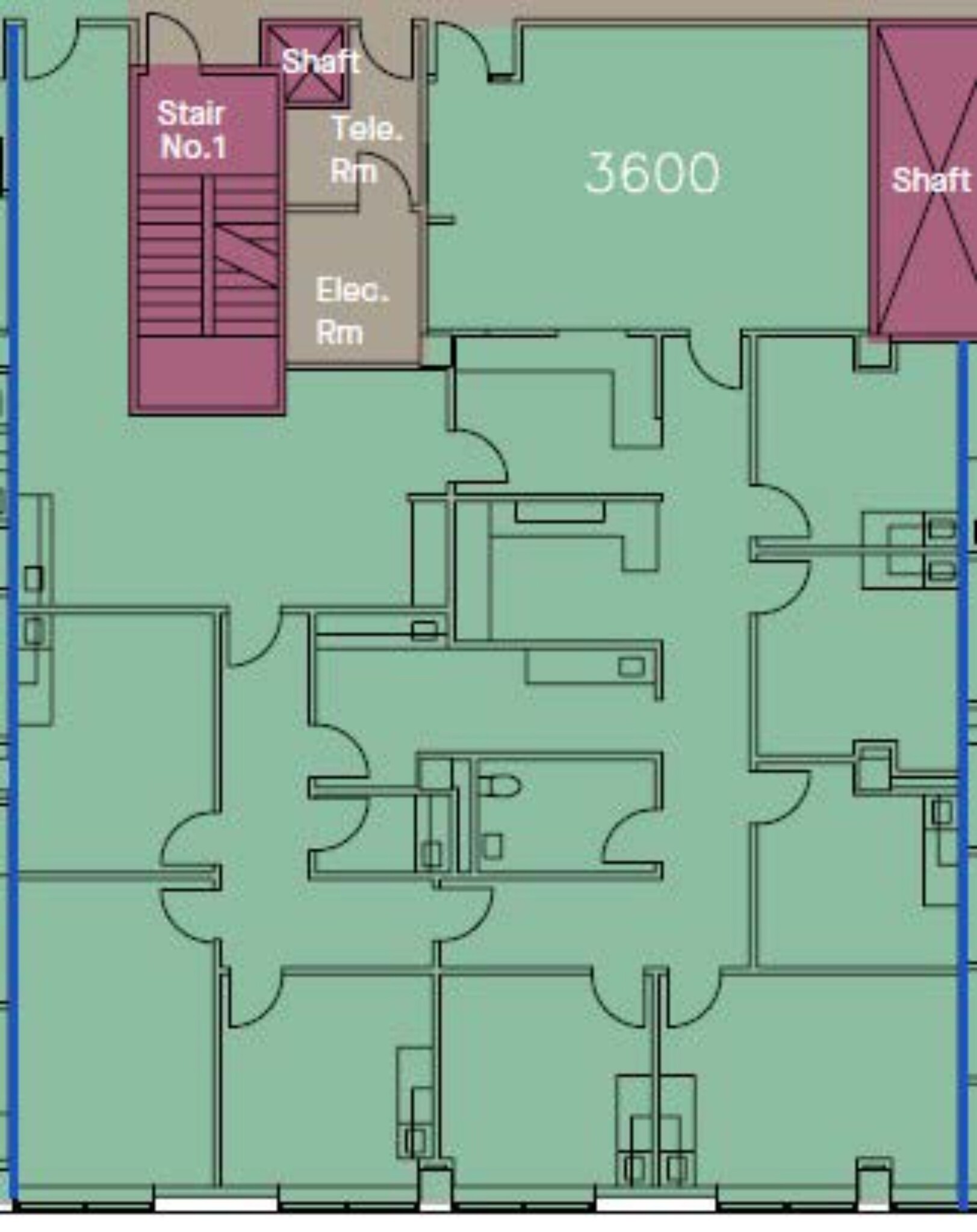 610 S Maple Ave, Oak Park, IL for rent Site Plan- Image 1 of 1