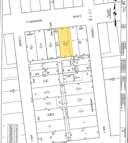 548 W Lancaster Blvd, Lancaster, CA for rent - Plat Map - Image 2 of 2