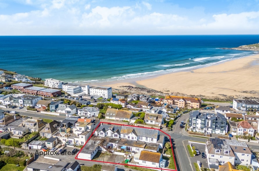 55-57 Pentire Av, Newquay for sale - Aerial - Image 2 of 2