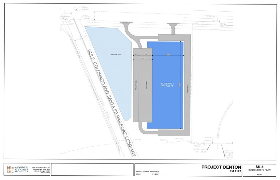 3331 FM 1173, Denton, TX for rent - Site Plan - Image 2 of 3