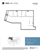 2040 Main St, Irvine, CA for rent Floor Plan- Image 1 of 4