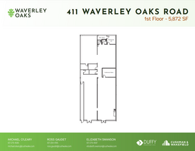 411 Waverley Oaks Rd, Waltham, MA for rent Floor Plan- Image 1 of 1