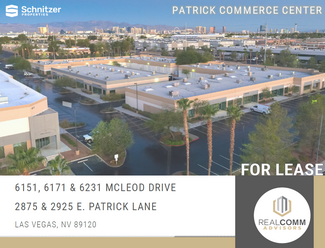 More details for 2875 E Patrick Ln, Las Vegas, NV - Flex, Industrial for Rent