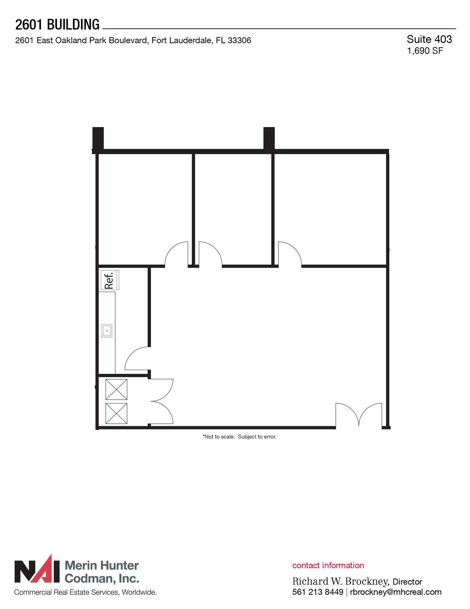 2601 E Oakland Park Blvd, Fort Lauderdale, FL for rent Floor Plan- Image 1 of 1