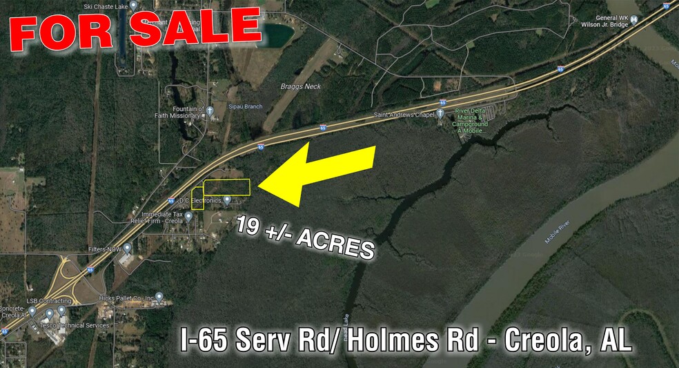 0 Holmes Rd., Creola, AL for sale - Primary Photo - Image 1 of 3