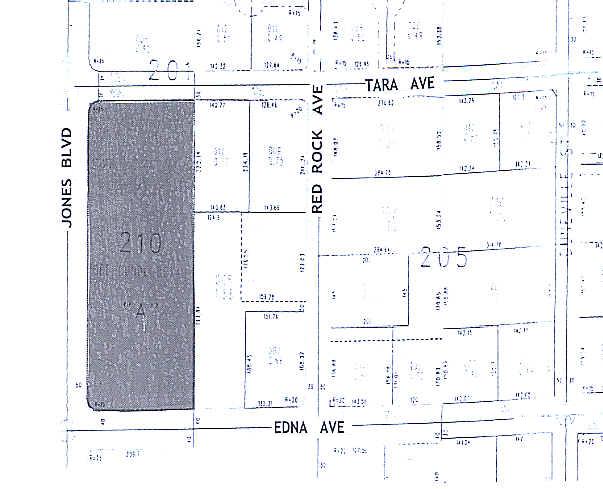 2870 S Jones Blvd, Las Vegas, NV for sale - Plat Map - Image 2 of 3