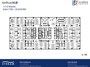 111 E Wacker Dr, Chicago, IL to rent Floor Plan- Image 1 of 1