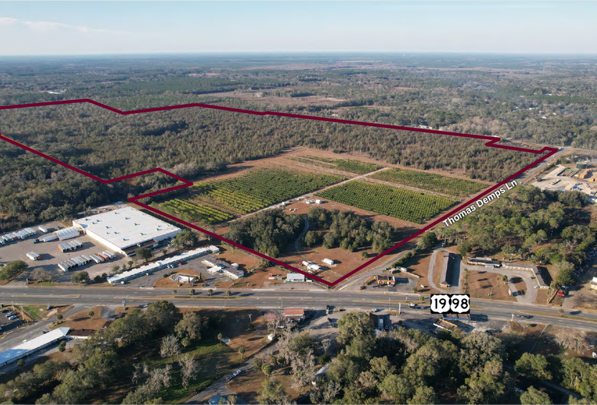 101 Thomas Demps Ln, Perry, FL for sale - Plat Map - Image 1 of 5