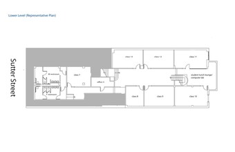 547-555 Sutter St, San Francisco, CA for rent Site Plan- Image 1 of 2