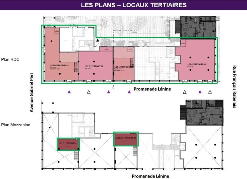 Office in Vaulx-en-Velin for sale - Floor Plan - Image 2 of 6