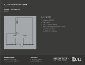 9280 Bay Plaza Blvd, Tampa, FL to rent Floor Plan- Image 1 of 1