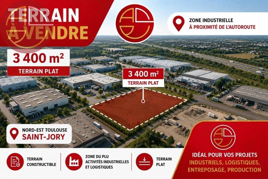 Land in Saint-Jory for sale - Building Photo - Image 2 of 4