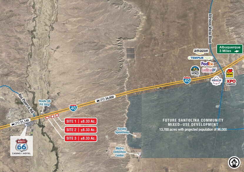 I-40 and Rio Puerco portfolio of 2 properties for sale on LoopNet.co.uk - Building Photo - Image 1 of 4