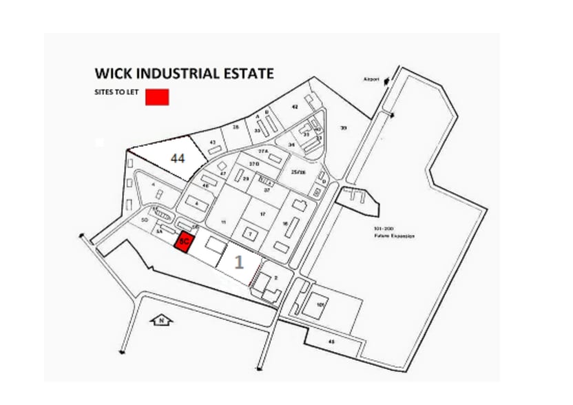 5C, Wick to rent - Site Plan - Image 1 of 1