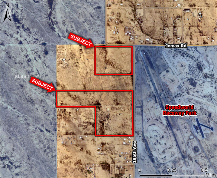 Jomax Rd, Wittmann, AZ for sale - Aerial - Image 1 of 4