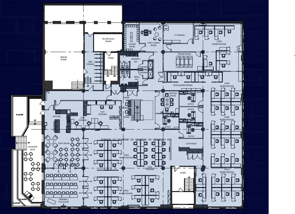 902 11th Ave SW, Calgary, AB to rent Floor Plan- Image 1 of 1