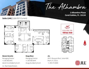 2 Alhambra Plz, Coral Gables, FL to rent Floor Plan- Image 1 of 1