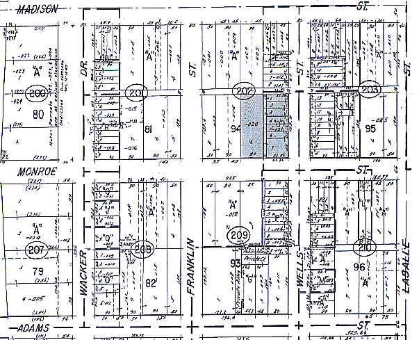 200 W Monroe St, Chicago, IL for rent - Plat Map - Image 2 of 17