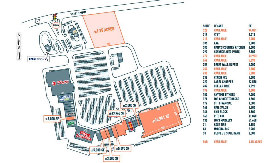 136-328 Ennis Ln, Towanda, PA for rent - Site Plan - Image 2 of 2