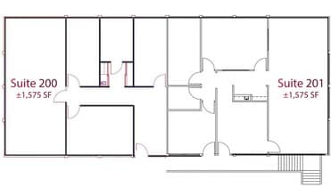 140-144 Mayhew Way, Pleasant Hill, CA to rent Floor Plan- Image 1 of 1