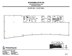 12140 Wickchester Ln, Houston, TX for rent Floor Plan- Image 1 of 5