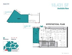 4303-4305 La Jolla Village Dr, San Diego, CA to rent Floor Plan- Image 1 of 2
