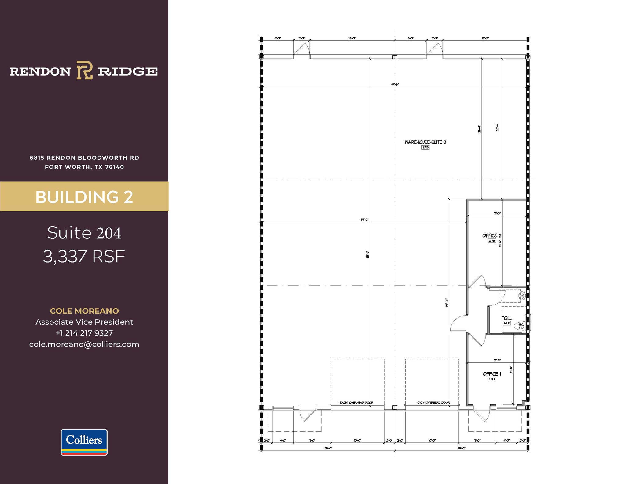 6815 Rendon Bloodworth Rd, Fort Worth, TX to rent Building Photo- Image 1 of 3