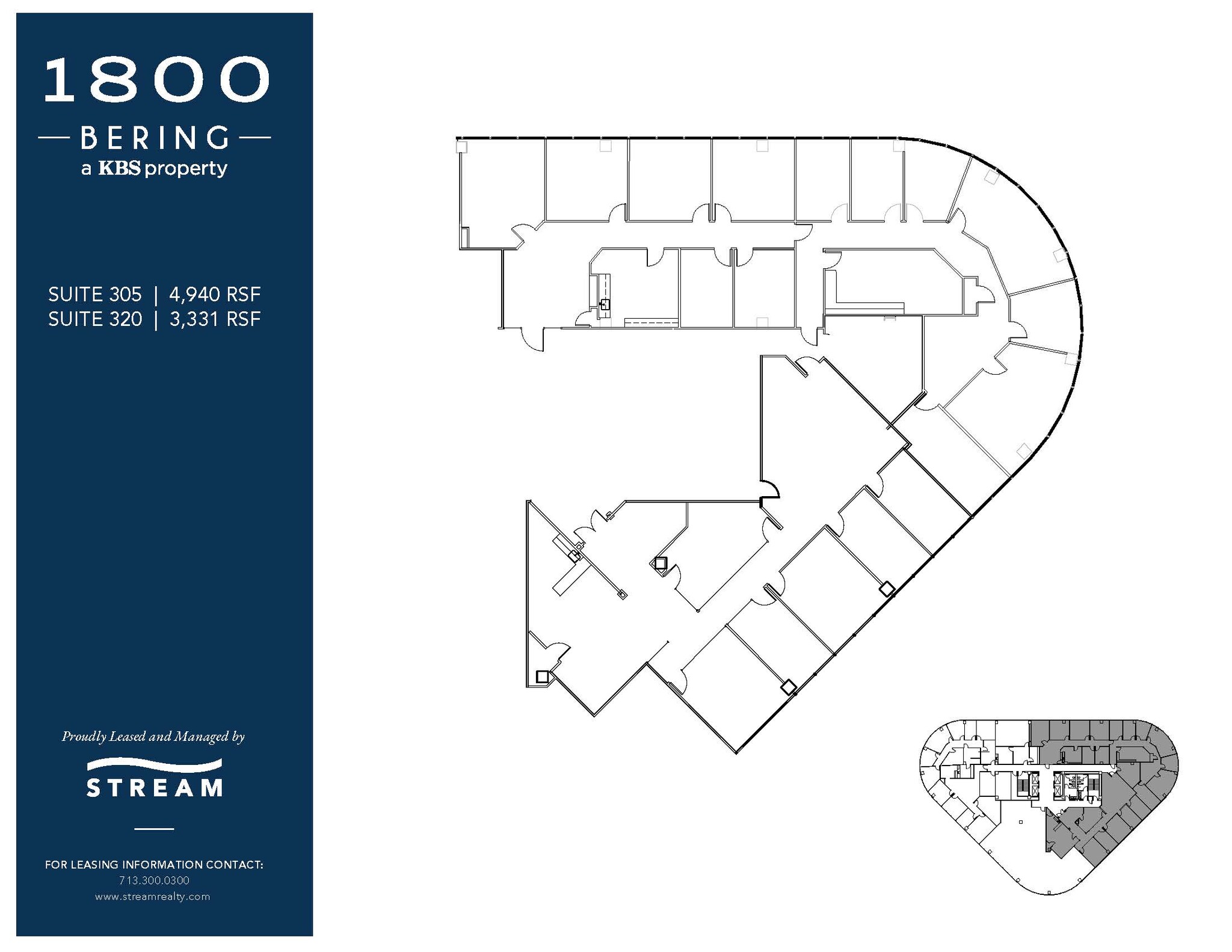 1800 Bering Dr, Houston, TX to rent Floor Plan- Image 1 of 2