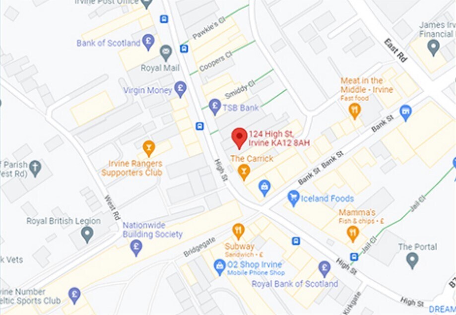 124 High St, Irvine to rent Map- Image 1 of 1