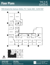 7515 Greenville Ave, Dallas, TX for rent Floor Plan- Image 1 of 3