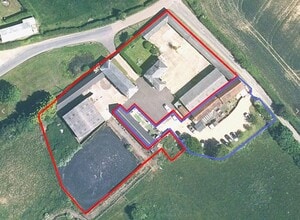 Chalk Hl, Luton, BDF - Aerial  map view
