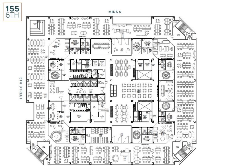 155 5th St, San Francisco, CA for rent - Floor Plan - Image 2 of 13