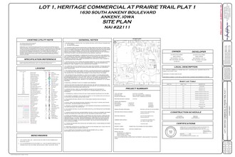 1630 S Ankeny Blvd, Ankeny, IA for rent Site Plan- Image 1 of 1