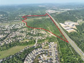 Newsom Station Road at McCrory Lane/I-40 Exit, Nashville, TN for sale Aerial- Image 1 of 5