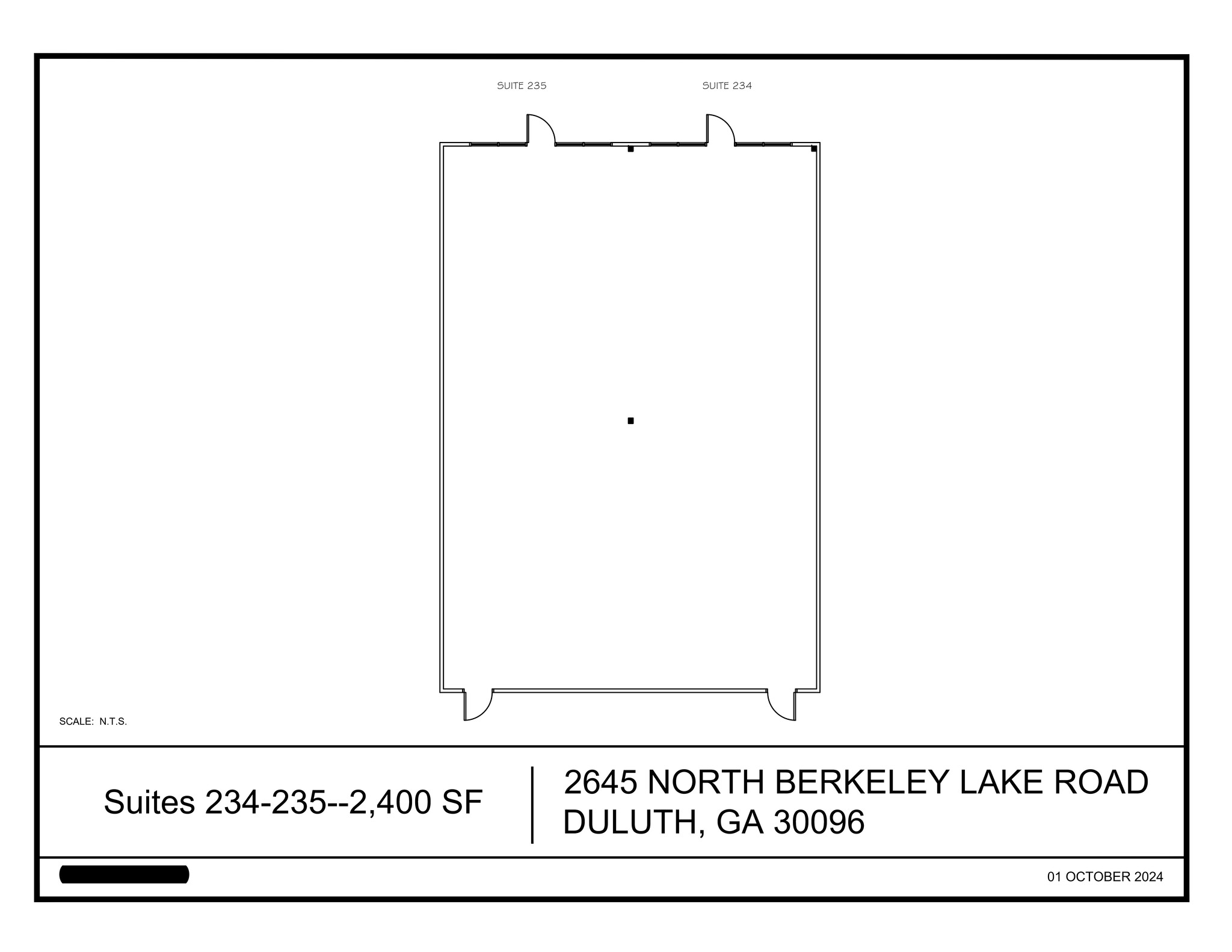 2645 N Berkeley Lake Rd, Duluth, GA for rent Site Plan- Image 1 of 1