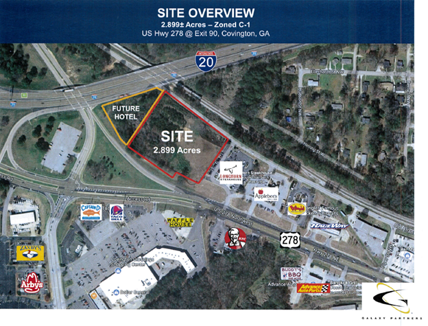 0 Hwy 278, Covington, GA for sale - Site Plan - Image 1 of 1