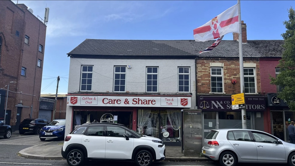 349-351 Newtownards Rd, Belfast for sale - Building Photo - Image 1 of 8
