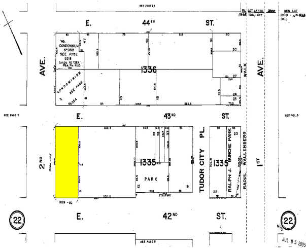 800 Second Ave, New York, NY for rent - Plat Map - Image 2 of 50