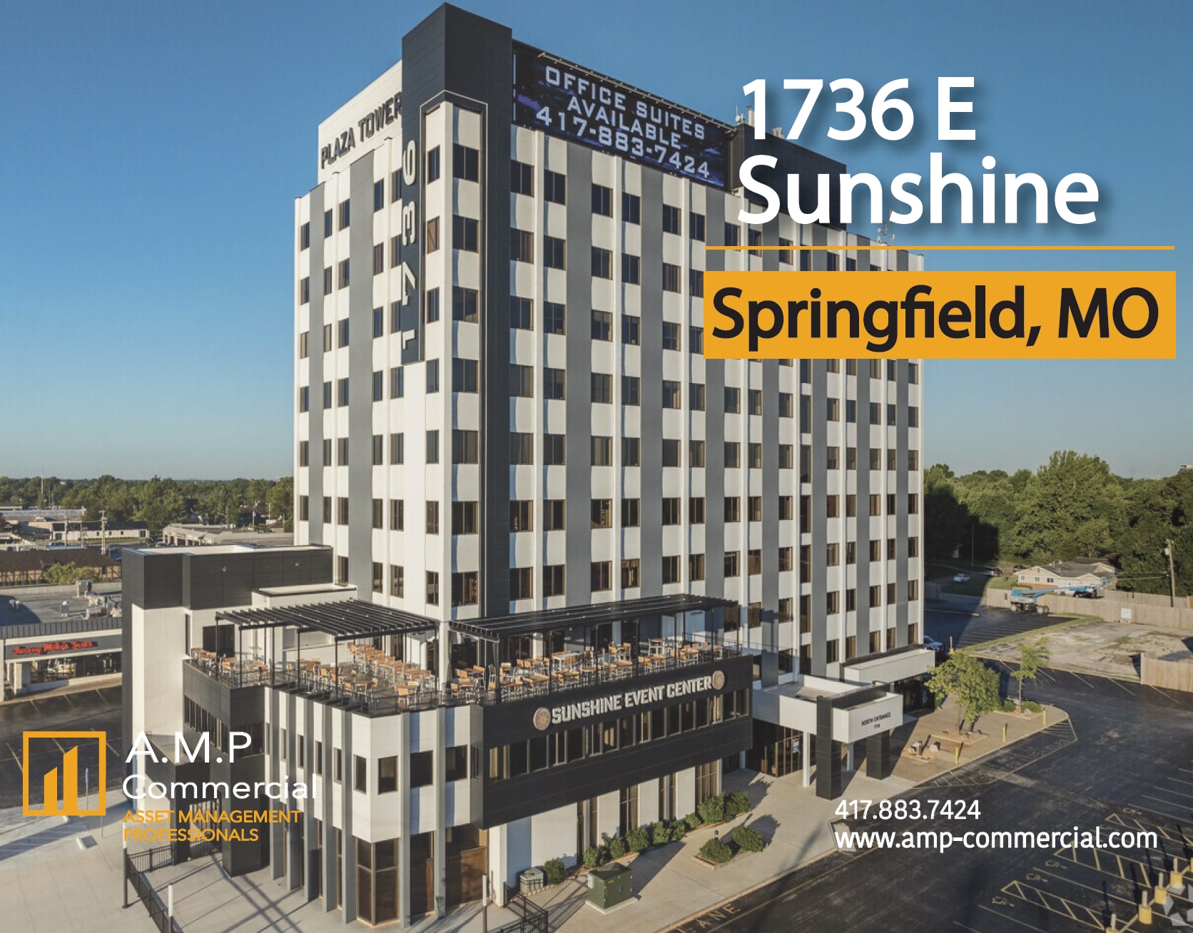 1736 E Sunshine St, Springfield, MO to rent Building Photo- Image 1 of 12