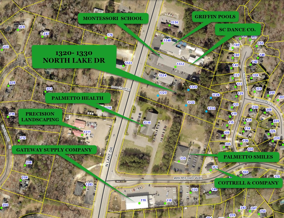 1324 N Lake Dr, Lexington, SC to rent Aerial- Image 1 of 2