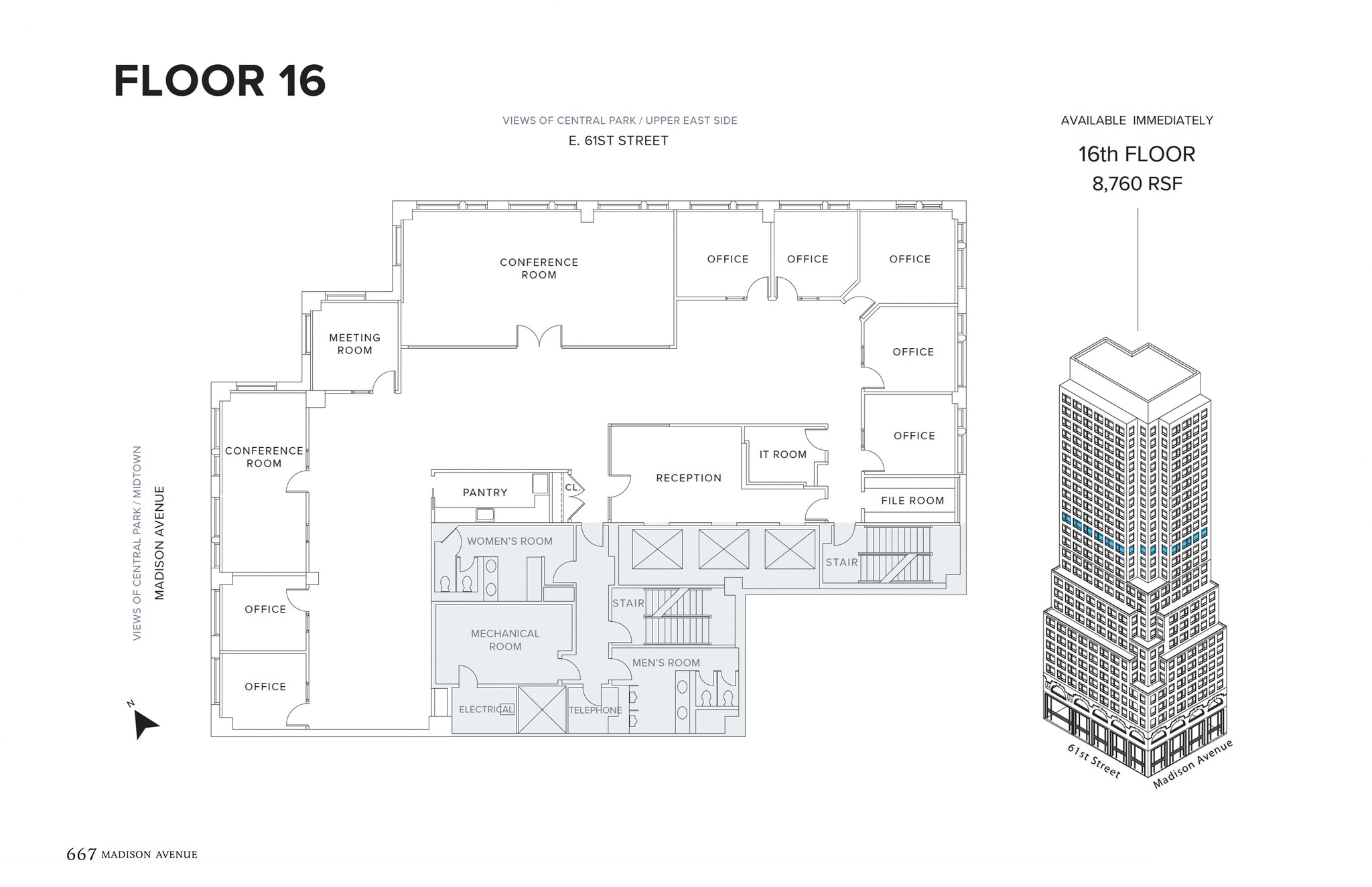 667 Madison Ave, New York, NY to rent Floor Plan- Image 1 of 5