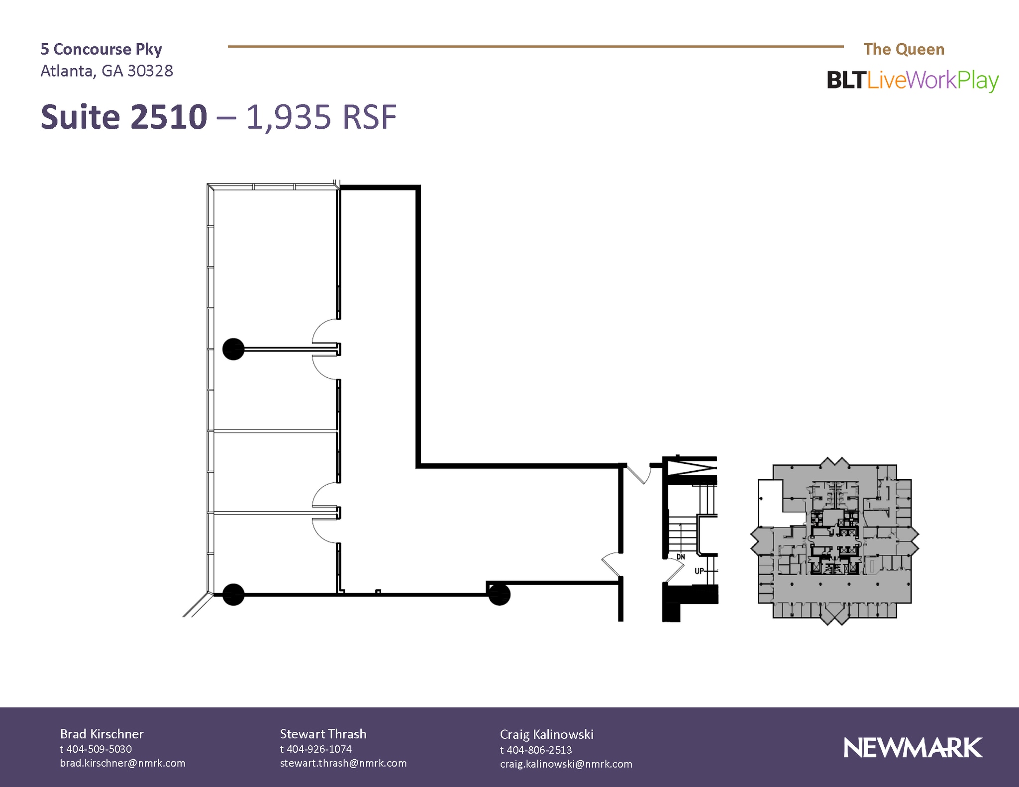 6 Concourse Pky NE, Atlanta, GA to rent Floor Plan- Image 1 of 1
