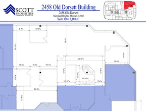 2458 Old Dorsett Rd, Maryland Heights, MO for rent Floor Plan- Image 1 of 1