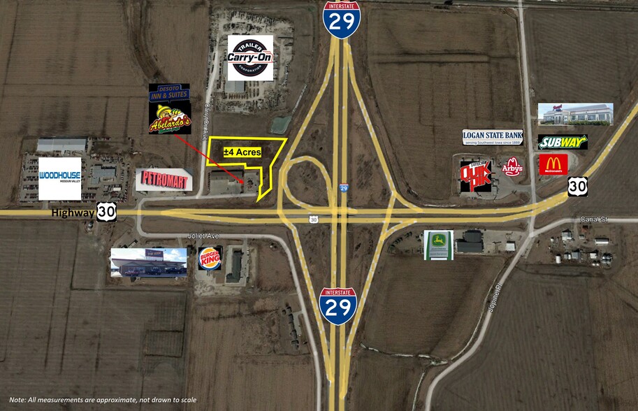 1973 US Hwy 30, Missouri Valley, IA for rent - Aerial - Image 1 of 3