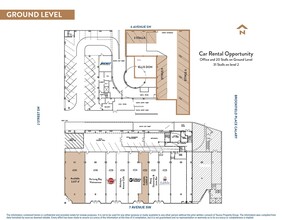 600 2 St SW, Calgary, AB for rent Floor Plan- Image 1 of 2