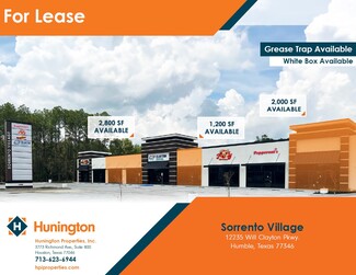 More details for 12235 Will  Clayton Blvd, Humble, TX - Retail for Rent