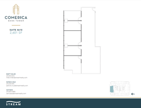 1717 Main St, Dallas, TX for rent Floor Plan- Image 1 of 1