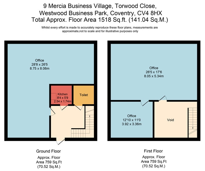 Torwood Clos, Coventry to rent - Floor Plan - Image 2 of 2