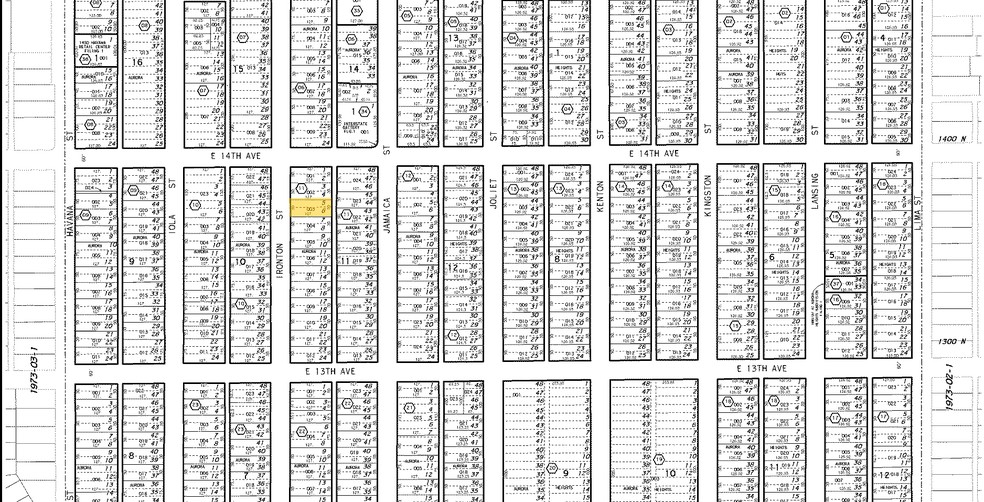 1472 Ironton St, Aurora, CO for sale - Plat Map - Image 3 of 3